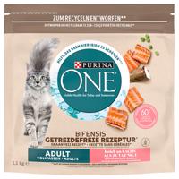 1,1kg PURINA ONE Grain Free Adult lazac száraz macskatáp