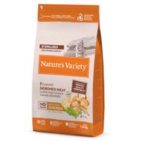 1,25kg Nature's Variety No Grain Sterilized Adult szabad tartású csirke száraz macskatáp