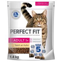 1,4kg Perfect Fit Adult 1+ csirke száraz macskatáp 15% kedvezménnyel