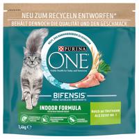 1,4kg PURINA ONE Indoor Formula száraz macskatáp 15% kedvezménnyel