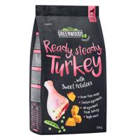 1,5kg Greenwoods Pulyka, édesburgonya, borsó & tök száraz kutyatáp 15% kedvezménnyel