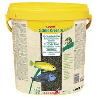 10 l sera Cichlid Green XL Nature granulált eledel Haleledel