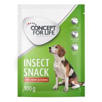 100g Concept for Life Insect Édesburgonyával kutyasnack rendkívüli árengedménnyel