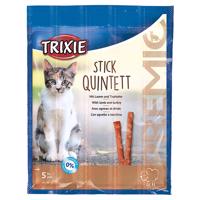 100g Trixie PREMIO Stick Quintet bárány és pulyka macska rágcsálnivalókkal