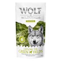 100g Wolf of Wilderness Training snack rendkívüli kedvezménnyel! kuytasnack - Adult “Explore the Green Fields" csirke & bárány