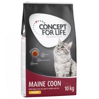 10kg Concept for Life Maine Coon száraz macskatáp 20% kedvezménnyel