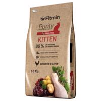 10kg Fitmin Cat Purity Kitten száraz macskatáp