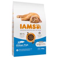 10kg IAMS Advanced Nutrition Kitten tengeri hal száraz macskatáp