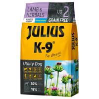 10kg Puppy & Junior, JULIUS-K9, lamb & herbals, száraz kutyatáp