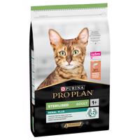 10kg PURINA PRO PLAN Sterilised Renal Plus lazac száraztápivartalanított macskáknak