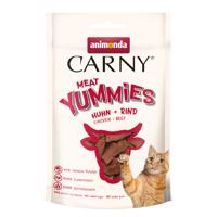 10x50g Animonda Carny Carny Adult Meat Yummies csirke + marha  macskasnack