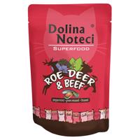 10x85g, Dolina Noteci Superfood, őz és marhahús, nedves macskaeledel