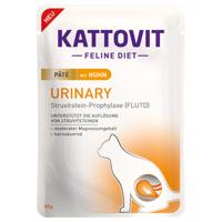 10x85g Kattovit Urinary Paté csirke nedves macskaeledel