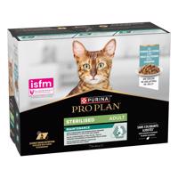 10x85g PURINA PRO PLAN Cat Sterilised Adult Maintenance nedves macskatáp - Tengeri hal