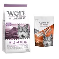 12 kg Wolf of Wilderness Adult ''Wild Hills'' kacsa - gabonamentes száraz kutyatáp+180g Wolf of Wilderness Wild Bites Wide Acres - csirke kutyasnack ingyen