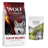 12 kg Wolf of Wilderness "Fiery Volcanoes" - bárány száraz kutyatáp+180g Wolf of Wilderness Wild Bites Green Fields - bárány kutyasnack ingyen