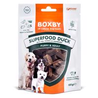 120g Boxby Dog Snacks Superfood kacsával, borsóval és áfonyával kutyasnackek 120g Boxby Dog Snacks Superfood kacsával, borsóval és áfonyával kutyasnackek