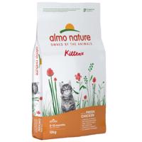 12kg Almo Nature Holistic Kitten csirke & rizs száraz macskatáp 11+1 ingyen