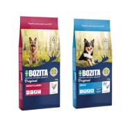 12kg Bozita Original Adult Classic+12kg Bozita Original Adult csirke, búzamentes száraz kutyatáp 25% árengedménnyel