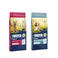 12kg Bozita Original Adult Classic+12kg Bozita Original Sensitive Digestion bárány & rizs, búzamentes száraz kutyatáp 25% árengedménnyel