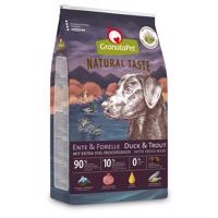 12kg GranataPet Natural Taste Kacsa & pisztráng száraz kutyatáp 10+2 ingyen