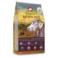 12kg GranataPet Natural Taste Vad & bivaly száraz kutyatáp 10+2 ingyen