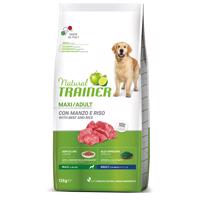 12kg Nova Foods Trainer Natural Maxi marha, rizs & spirulina száraz kutyatáp