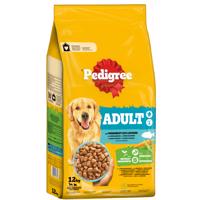 12kg PedigreeAdult hal & zöldség  száraz kutyatáp 20% kedvezménnyel