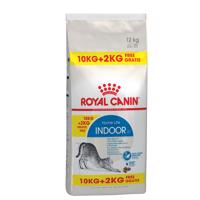 12kg Royal Canin Feline Indoor 27 száraz macskatáp 10+2kg ingyen