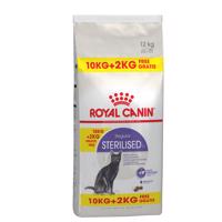 12kg Royal Canin Feline Sterilised 37 száraz macskatáp 10+2kg ingyen