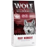 12kg Wolf of Wilderness "Ruby Midnight" marha & nyúl - gabonamentes száraz kutyatáp