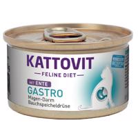 12x 85g Kattovit Gastro Kacsa nedves macskatáp