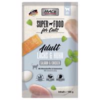 12x100g MAC´s Cat Lazac & csirke nedves macskaeledel