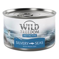 12x140g Wild Freedom Instinctive Silvery Seas farkassügér étrend-kiegészítő eledel macskáknak