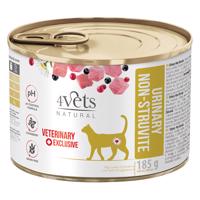 12x185g 4Vets Natural Cat Urinary nedves macskatáp