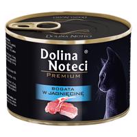 12x185g, Dolina Noteci Premium, bárányhúsban gazdag, nedves macskaeledel