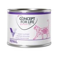 12x200g Concept for Life Veterinary Diet Renal nedves gyógytáp macsáknak