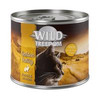 12x200g Wild Freedom Adult nedves macskatáp-nyúl & csirke