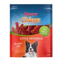 12x250g Rocco Chings rágócsíkok rövid kacsamellcsíkok kutyasnack