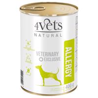 12x400g 4Vets Natural Allergy nedves kutyatáp