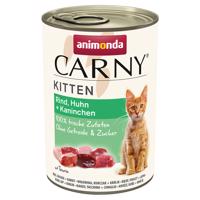 12x400g animonda Carny Kitten nedves macskatáp- Szárnyas-koktél