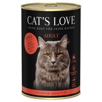 12x400g Cat's Love Marha pur nedves macskatáp