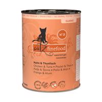 12x400g catz finefood konzerv nedves macskatáp-Csirke & tonhal