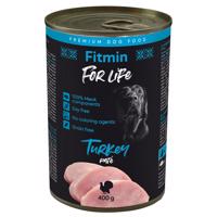 12x400g Fitmin Dog For Life Pulyka nedves kutyatáp