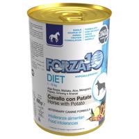 12x400g Forza 10 Diet Low Grain Ló & burgonya nedves kutyatáp