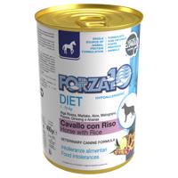 12x400g Forza 10 Diet Low Grain Ló & rizs nedves kutyatáp