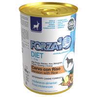 12x400g Forza 10 Diet Low Grain Vad & rizs nedves kutyatáp