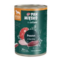 12x400g Pan Mięsko pástétom kacsával nedves kutyatáp