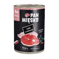 12x400g Pan Mięsko Puppy pulyka & marha nedves kutyatáp