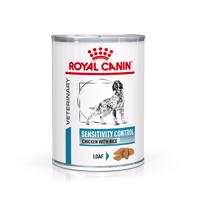 12x410 g Royal Canin Veterinary Sensitivity Control Mousse nedves kutyatáp